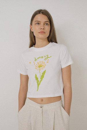 A YELLOW FLOWER SEED T